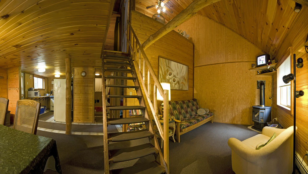 panorama of upper unit main floor